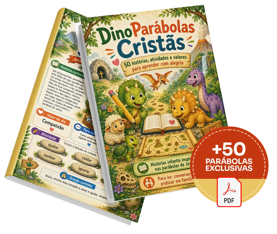 Mockup do Plano Básico DinoParábolas Cristãs